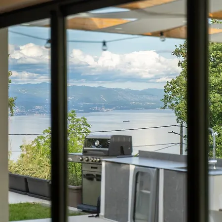 Mare&monti In Opatija, Heated Pool With Sea View Vila *