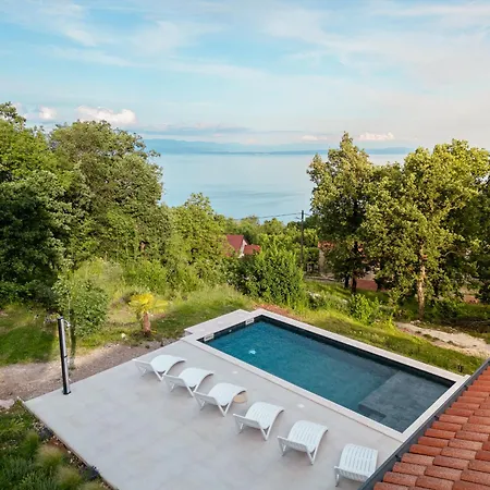 Mare&monti In Opatija, Heated Pool With Sea View Vila *
