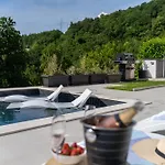 וילה Mare&monti In Opatija, Heated Pool With Sea View אופטיה