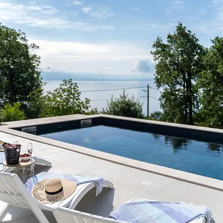Villa Mare&monti In Opatija, Heated Pool With Sea View Opatija