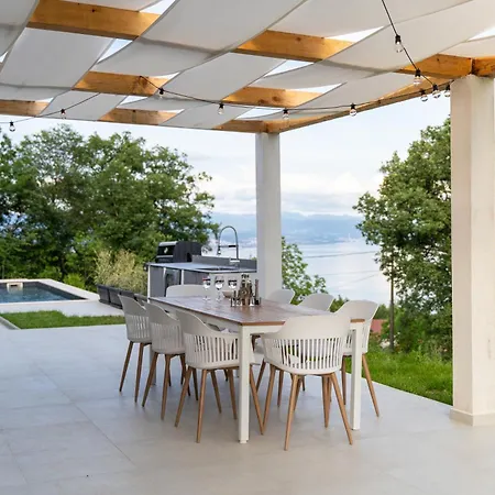 Mare&monti In Opatija, Heated Pool With Sea View