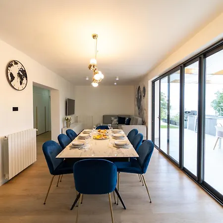 Mare&monti In Opatija, Heated Pool With Sea View Villa