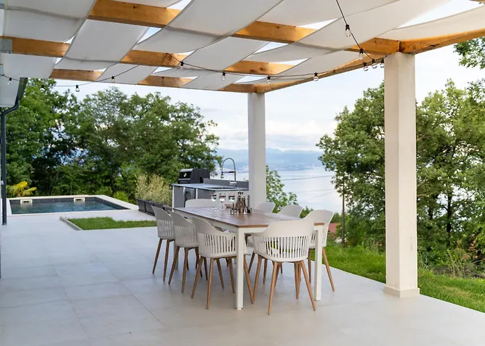 Mare&monti In Opatija, Heated Pool With Sea View