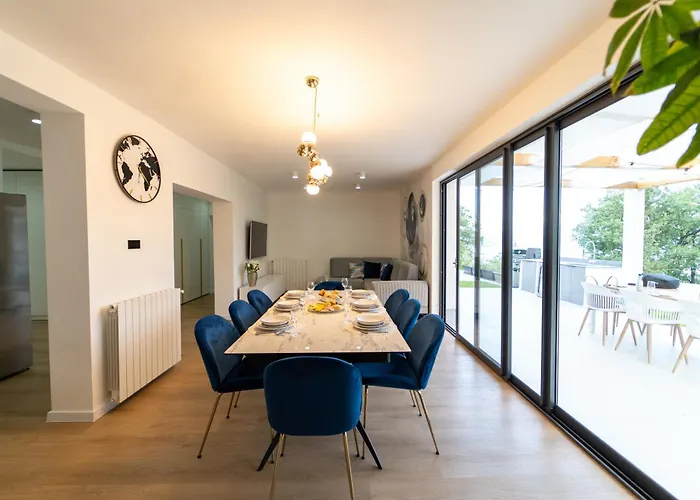 Mare&monti In Opatija, Heated Pool With Sea View Villa