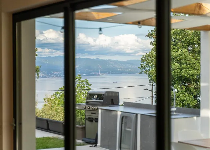 Mare&monti In Opatija, Heated Pool With Sea View Vila *