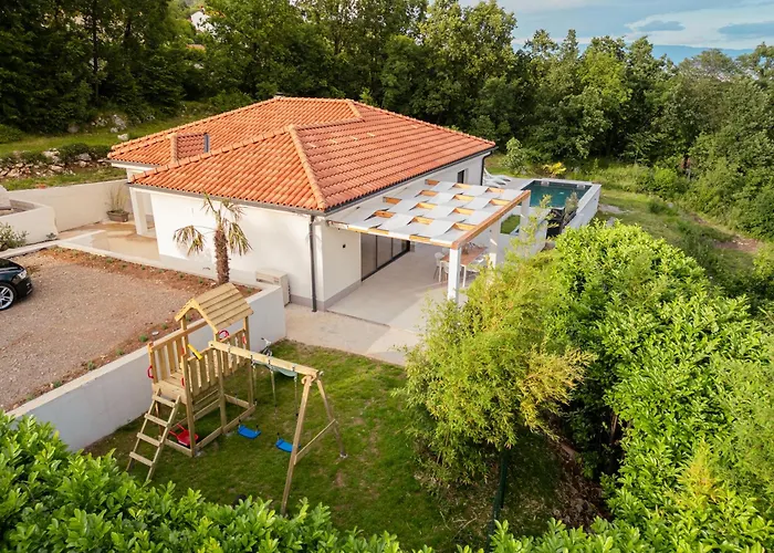 Mare&monti In Opatija, Heated Pool With Sea View Villa