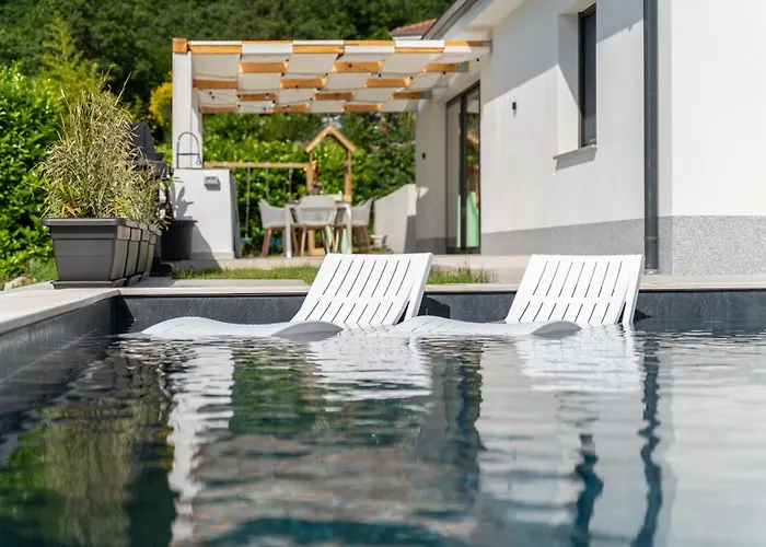 ヴィラ Mare&monti In Opatija, Heated Pool With Sea View